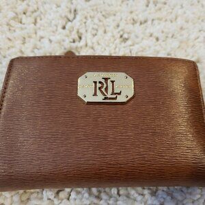 Ralph Lauren Newbury Compact Leather Wallet
